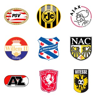 Dutch Football Clubs icon sets preview