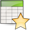 New, Spreadsheet icon