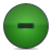 subtract, button, green, minus icon