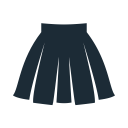 clothes, skirt, fabric, clothing icon