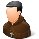 catholic monk icon