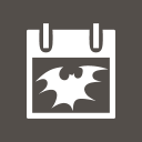 Halloween Bat Calendar icon