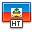 haiti, flag icon