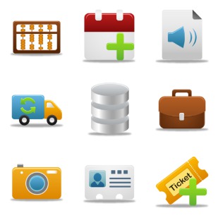 Pretty Office icon sets preview