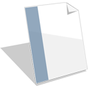 file, paper, document icon