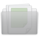 Folder Documents Graphite icon