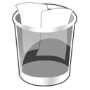 trash, can, full icon