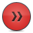 fast forward, button, red icon