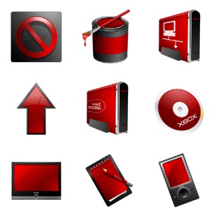 Pandora icon sets preview
