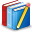 edit, books icon