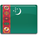 Turkmenistan Flag icon