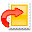 mail, export icon