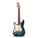 stratocaster,guitar,turquoise icon