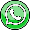 media, social, whatsapp icon