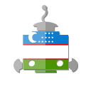 bot, ub, flag, robot, telegram, uzbekistan icon