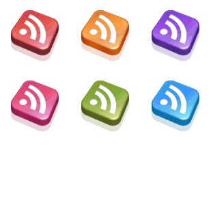 Free RSS Feed icon sets preview