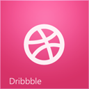 px, dribbble icon