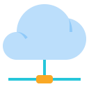 data, server, storage, network, cloud, advantage icon