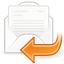 letter, gnome, replied, envelop, message, mail, email icon