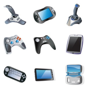Computer & Mobile icon sets preview