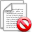 Delete, Document icon