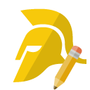 trojan, pencil icon