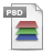 psd, ps, photoshop, document, file, paper icon