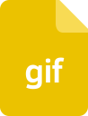 ducument, file, gif, format, extension, filetype icon