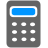calc, calculation, calculator icon