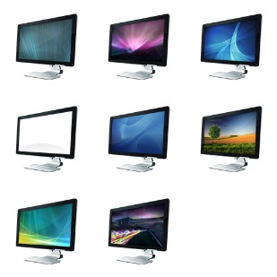 Another Monitor icon sets preview