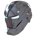 Ironman Mask 2 Silver icon
