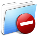 aqua,stripped,folder icon