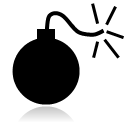 spybot, bomb icon
