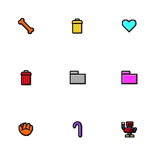 Kidcons icon sets preview