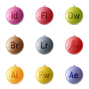 Adobe Cs3 icon sets preview