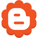 round, social, blogger, media, flower icon