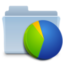 chart,folder,graph icon