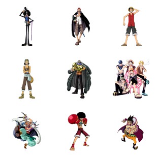 One Piece Manga icon sets preview