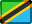 tanzania, flag icon