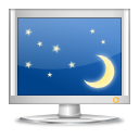 Computer, Desktop, Monitor, Night, Screen, Screensaver icon
