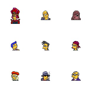 Simpsons Vol. 10 icon sets preview