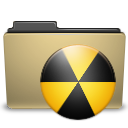 Burn, Folder, Manilla icon