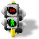 Lights, Traffic icon