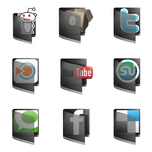 Folder Style icon sets preview