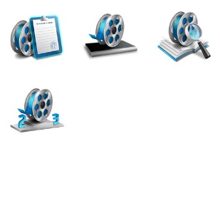 Movie icon sets preview
