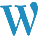 wordpress, blog, social, online icon