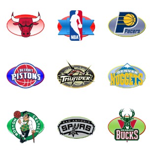 NBA icon sets preview