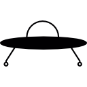 Alien spaceship icon