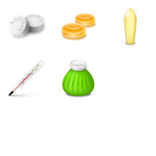 Influenza icon sets preview