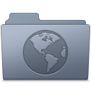 Sites Folder Graphite icon